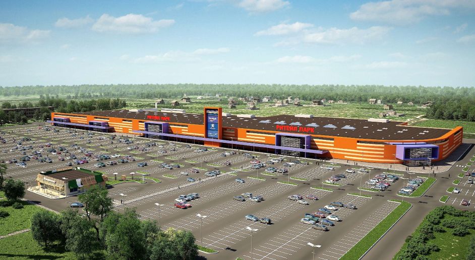 Business plan of retail center construction, Moscow region