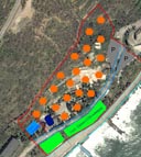 Conception of coastal territory development for hotel and recreational complex, Ukraine